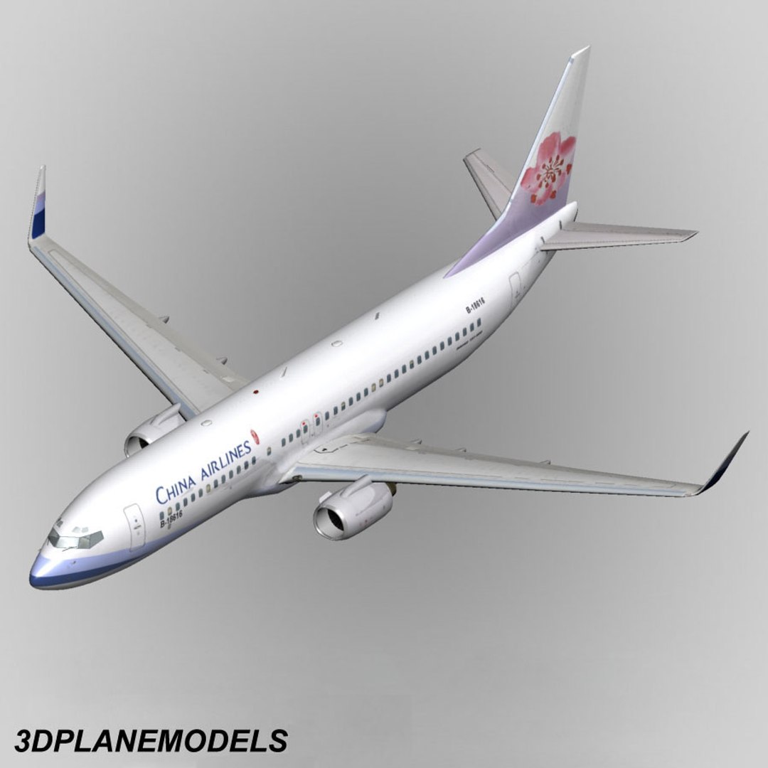 B737-800 CHINA AIRLINES 1/100