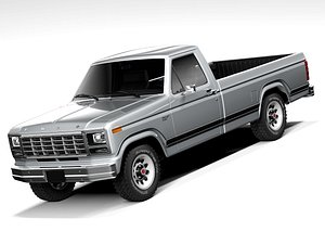 Ford F-150 Ranger 1980 3D