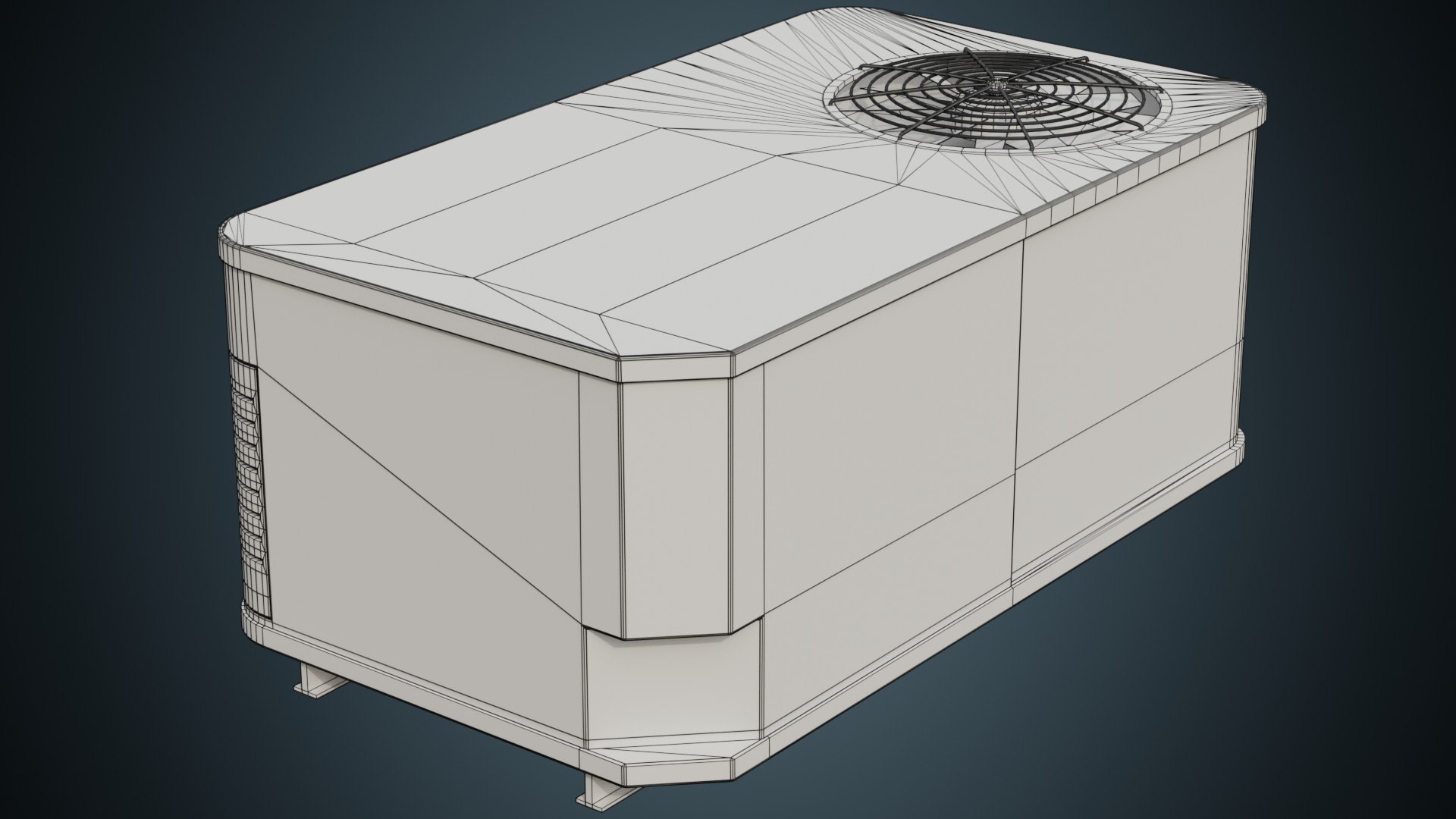 3D Ac Unit Model - TurboSquid 1680381