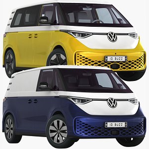 VW ID Buzz Cargo 2023 Low Interior Collection
