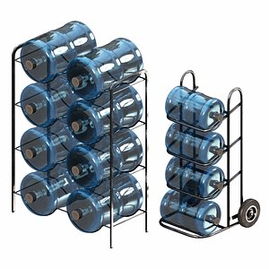 Gallon water 3D model