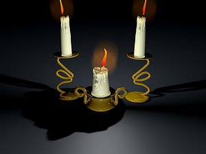 Melting Candle Sticks