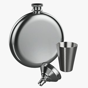 Flask liquor stainless steel 07