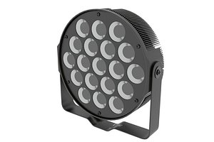 3D dmx 12 led par model