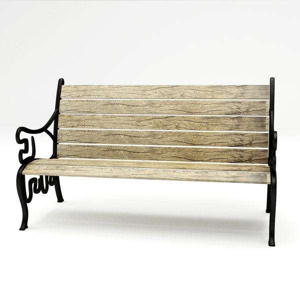 3D Blender bench