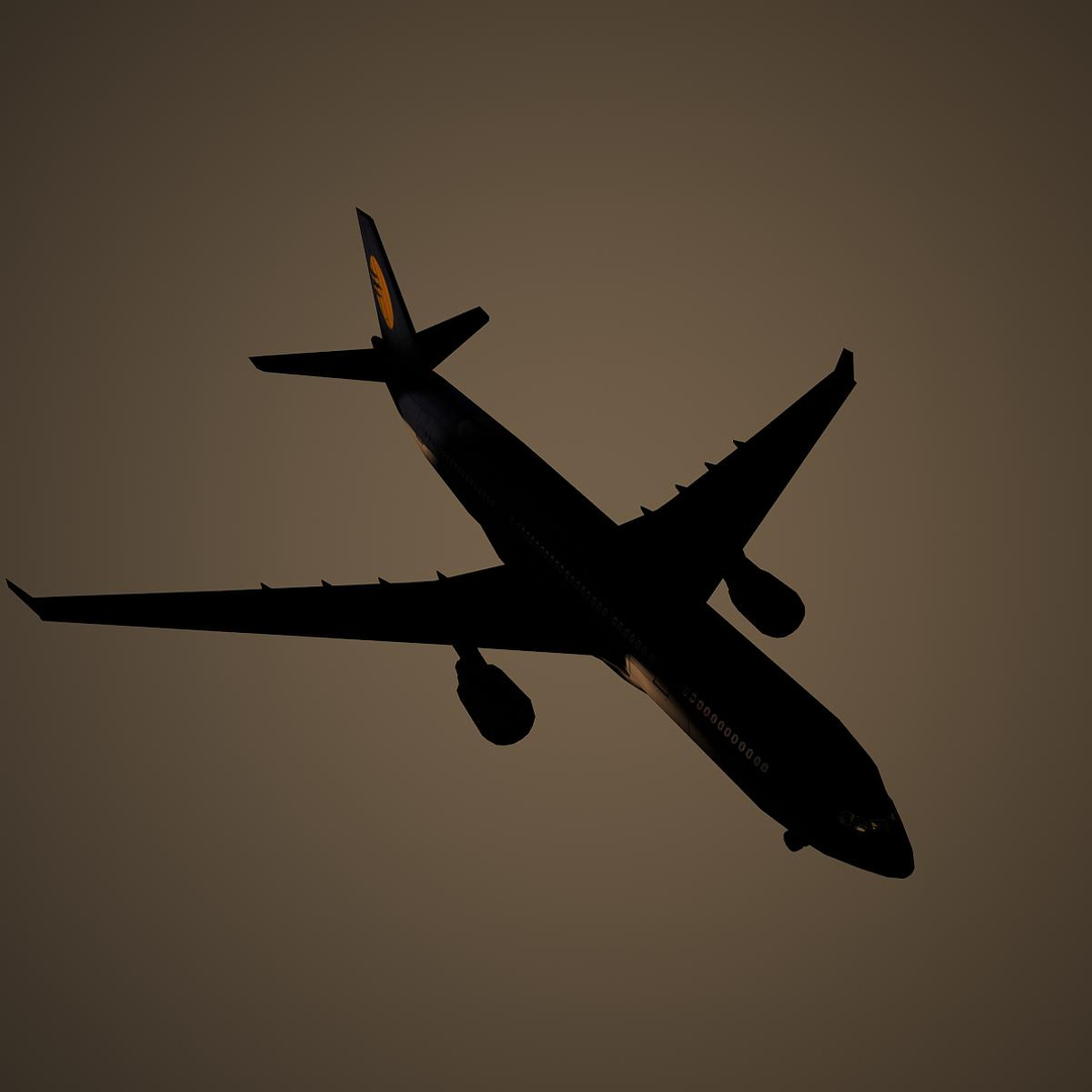 airbus jet jai 3d model