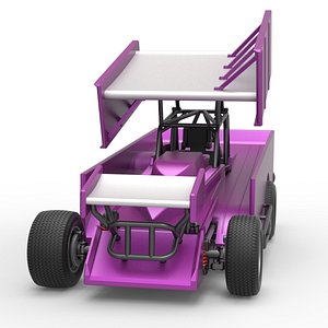 Northeast Outlaw Dirt Modified stock car V2 Scale 1 to 25