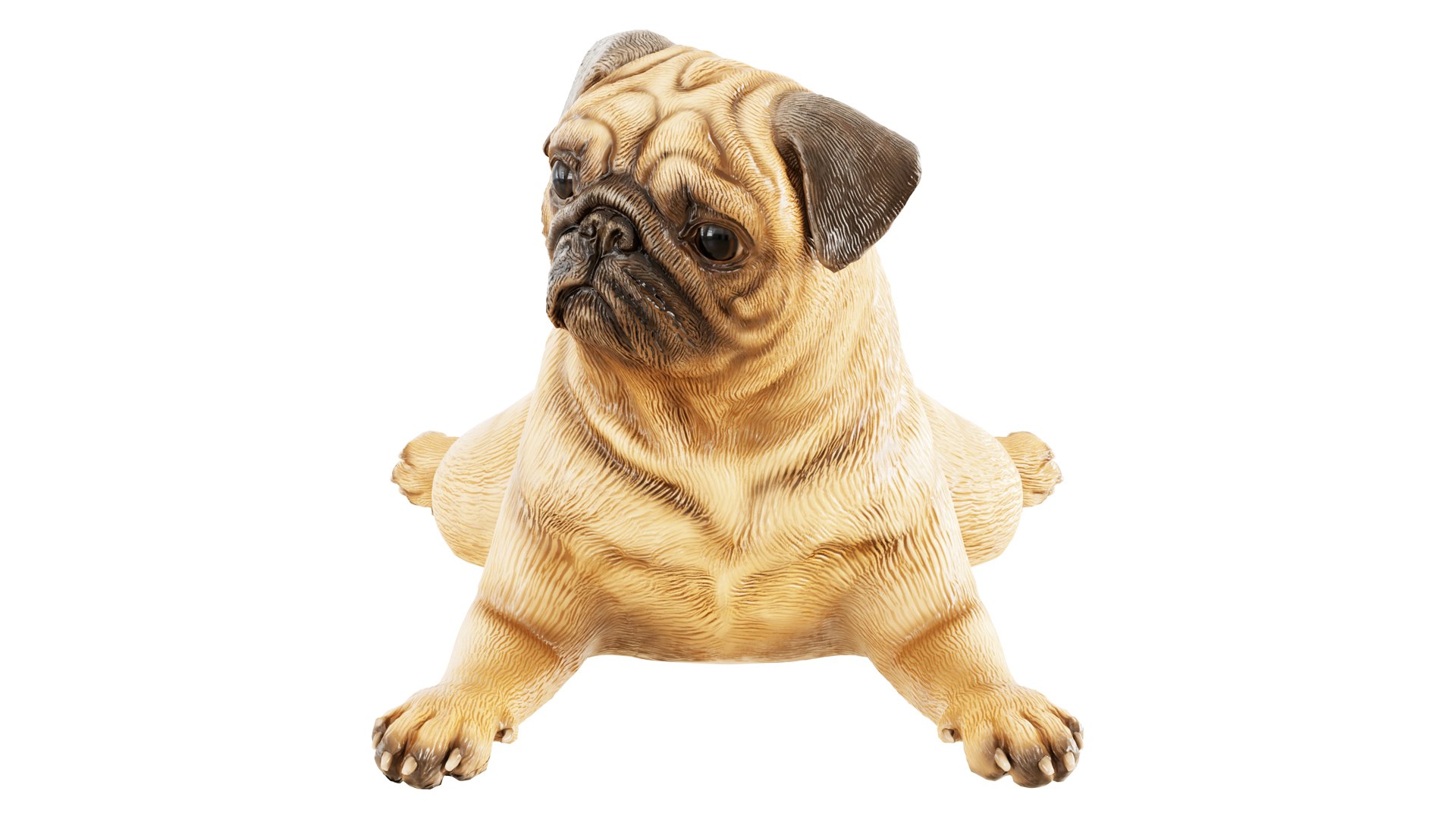 3D Pug figurine in a funny lying pose model https://p.turbosquid.com/ts-thumb/pu/ofQg6m/Pg/v_02/jpg/1727457351/1920x1080/fit_q87/af9729d5d140d0d6c18b85532316eaa8b95aa97c/v_02.jpg