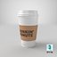Papierowy kubek do kawy Dunkin Donuts