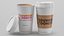 Papierowy kubek do kawy Dunkin Donuts