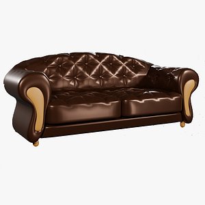 Leather sofa