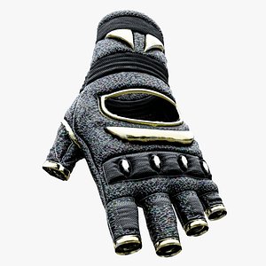 Si-Fi Cyberpunk Gloves model