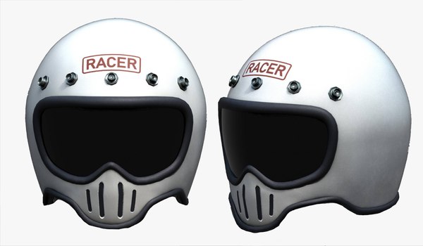 3D helmet sci fi