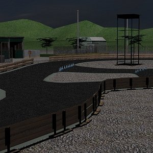 race track 3d model