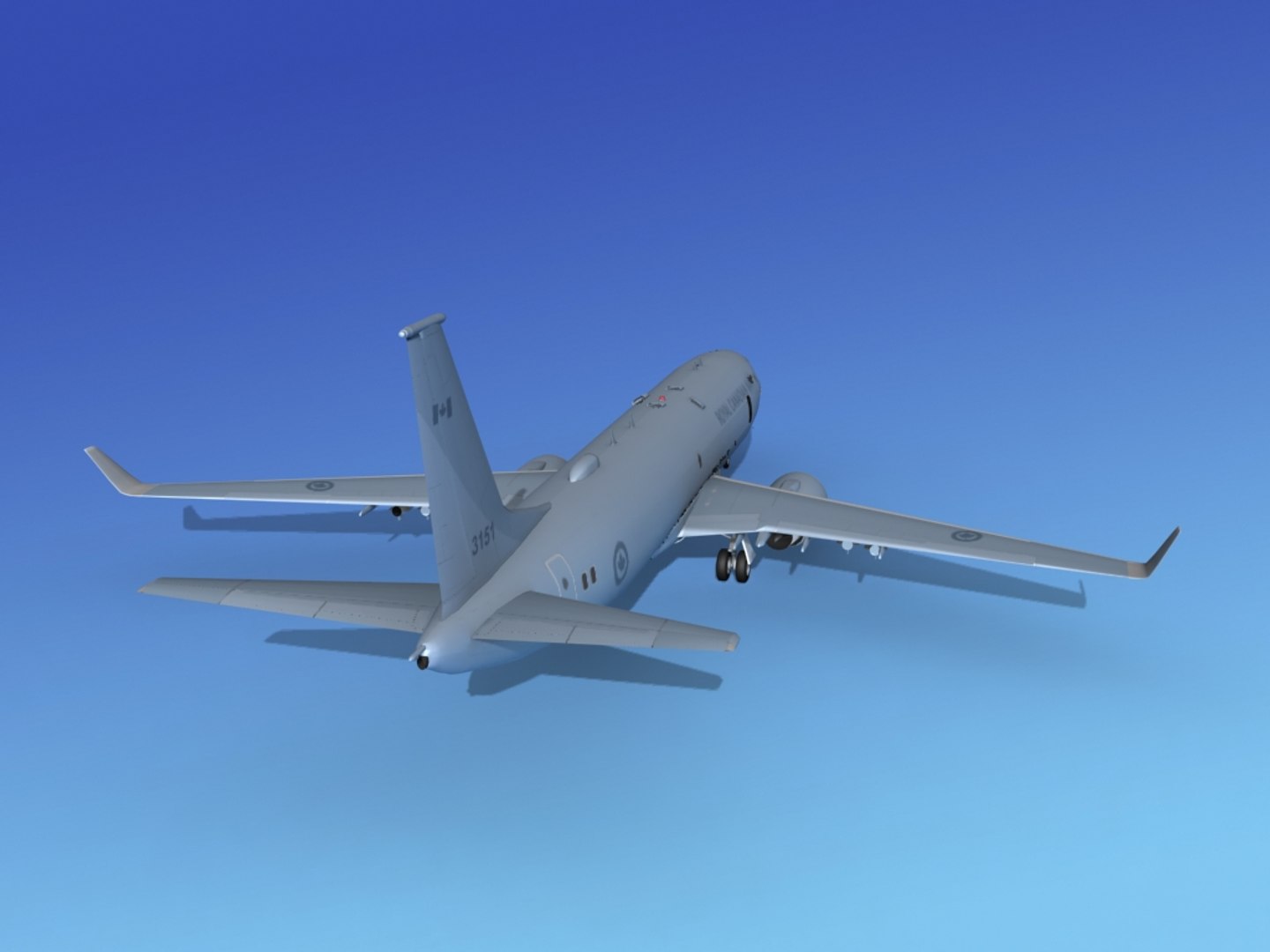 Torpedoes Boeing P-8 Navy 3d Model