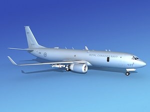 torpedoes boeing p-8 navy 3d model