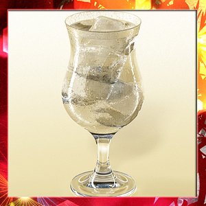 3d model glass ice