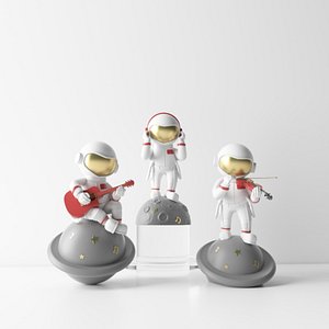 3D The astronauts