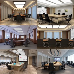 Conference Room Collection 03 3D