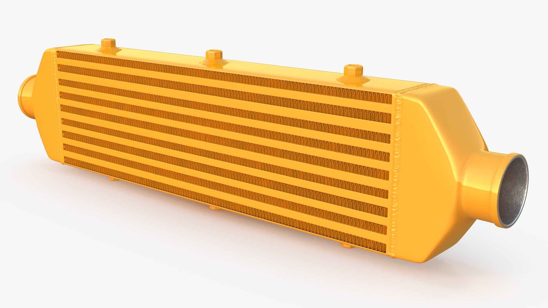 Mishimoto Gold Car Intercooler Two Sided Pipes3D模型 TurboSquid 1930790