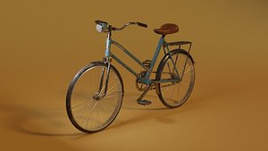 Old blue bike
