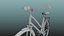 Vieux vélo bleu