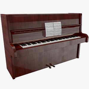 Wooden Upright Piano