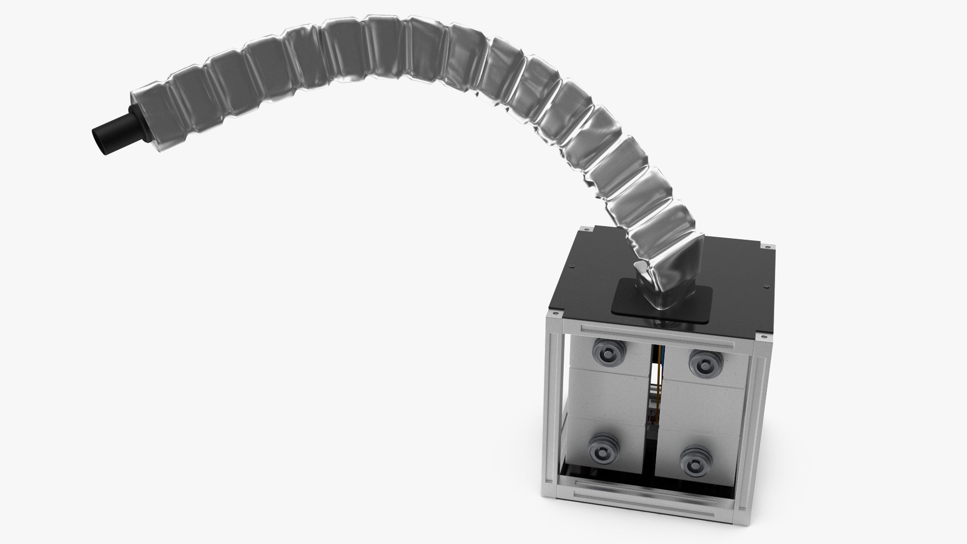 Tesla Power Arm Charger Rigged for Maya 3D model preview
