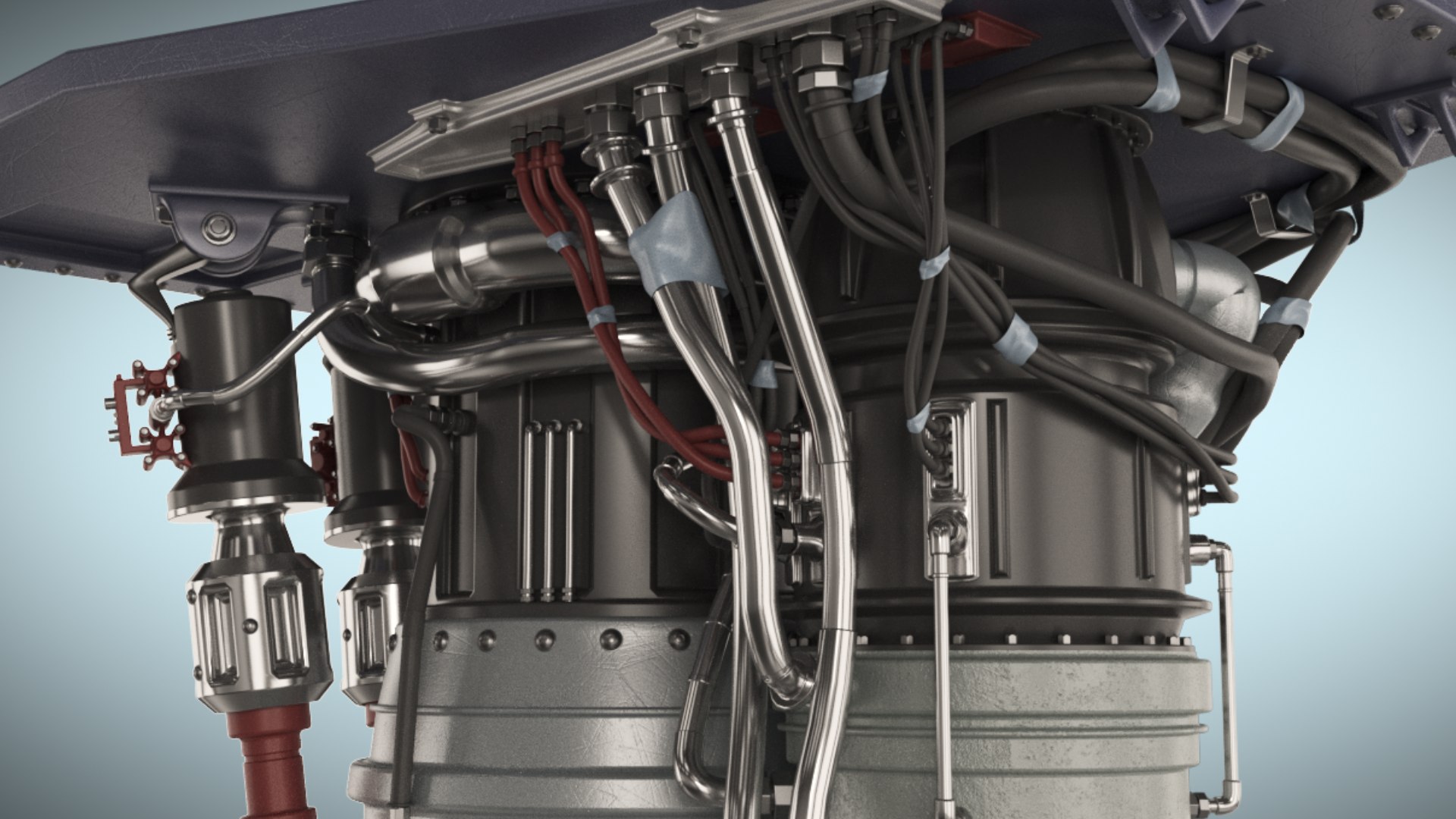 SpaceX Rocket Engine Model - TurboSquid 2361029