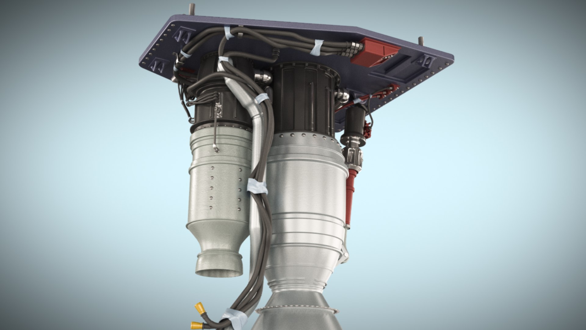 SpaceX Rocket Engine Model - TurboSquid 2361029