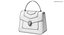Bvlgari Serpenti Forever Bag 3D model