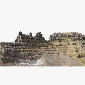 Faroe Mountain Cliffs - 3D PBR Model11