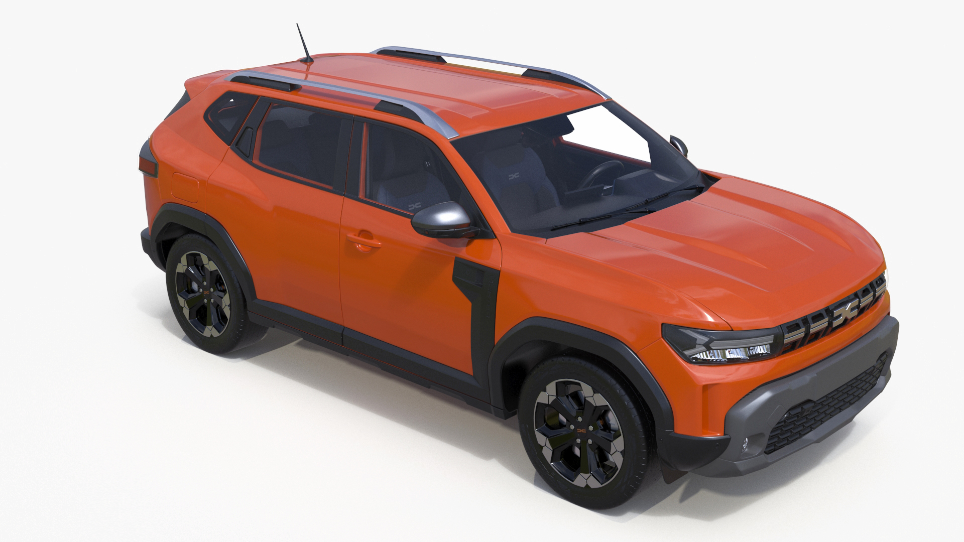 Dacia Duster 2024 Crossover Orange 3D Model TurboSquid 2296412
