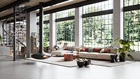 Boho Design Interior Scene for Cinema 4D and Vray 6 ACES 3D