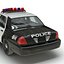 Ford Crown Victoria Police Car Rigged