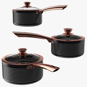 Tower Saucepan Set