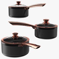 Tower Saucepan Set
