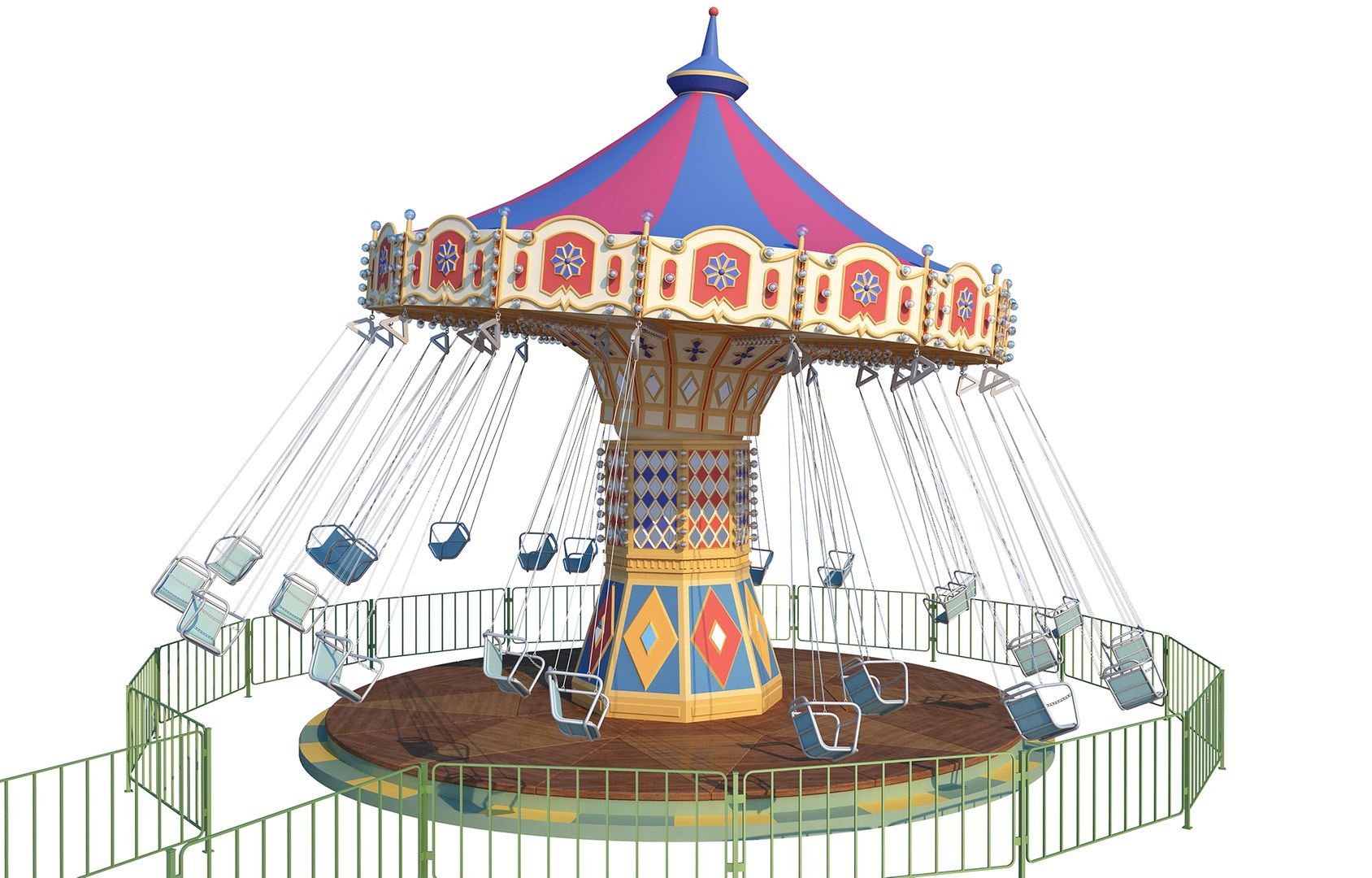 3D model funfair - TurboSquid 1551458