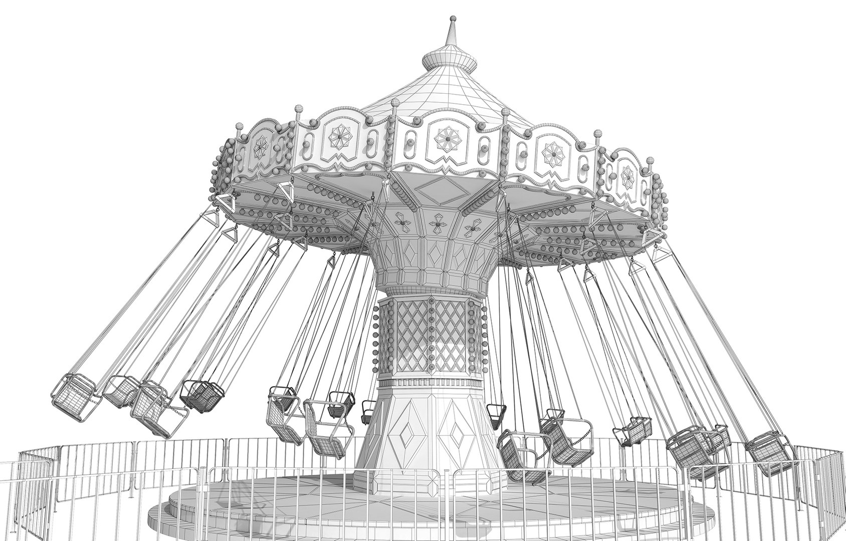 3D model funfair - TurboSquid 1551458