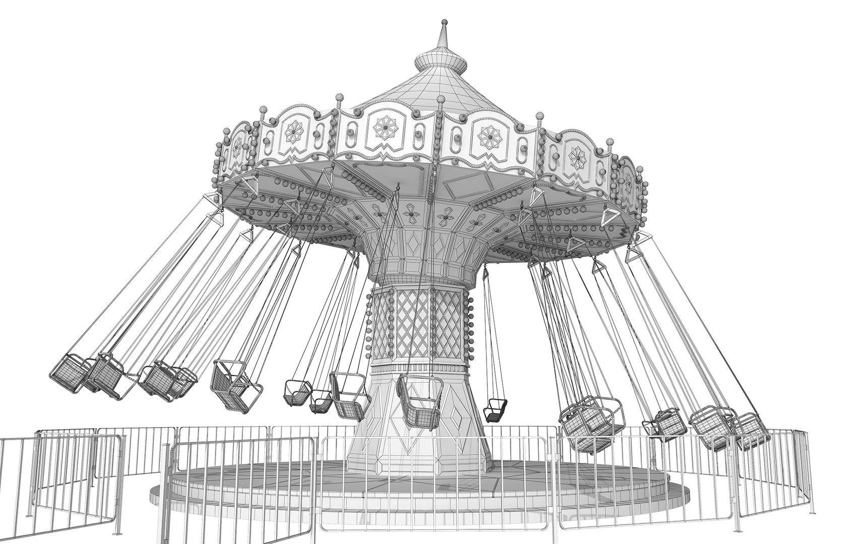 3D model funfair - TurboSquid 1551458