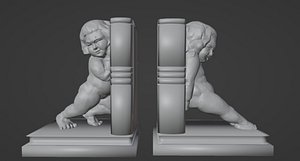 Cherub Bookshelf Ends