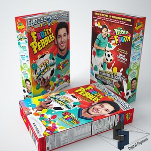 3ds max fruity pebbles cereal box
