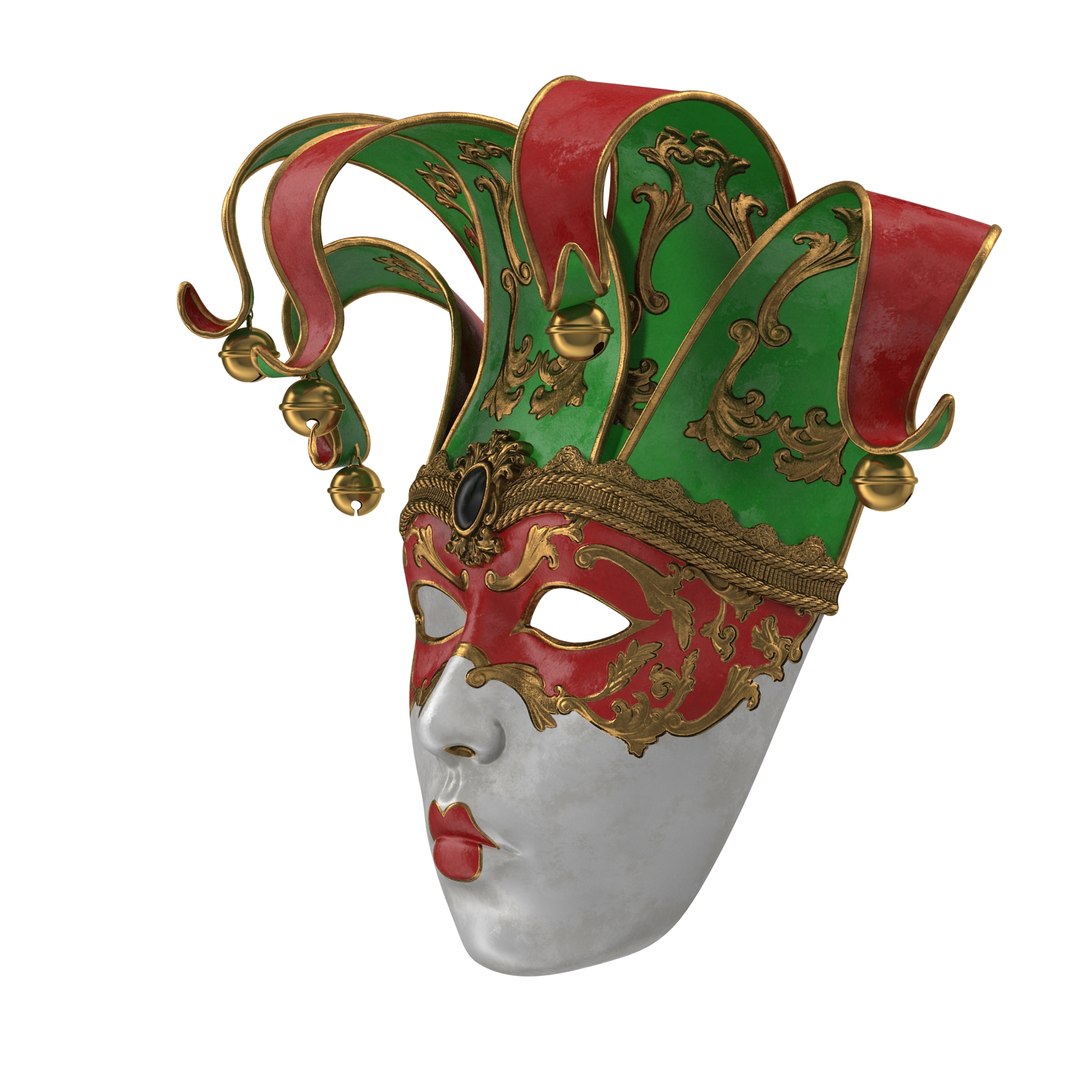 Carnival Mask V2 Model - TurboSquid 1155554