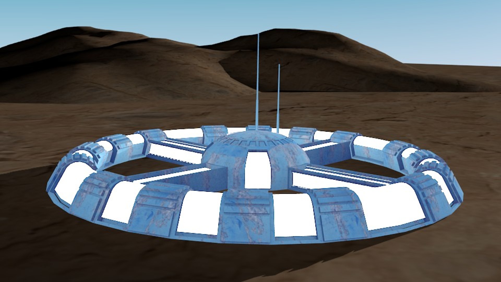 Space Base Model - TurboSquid 1191779