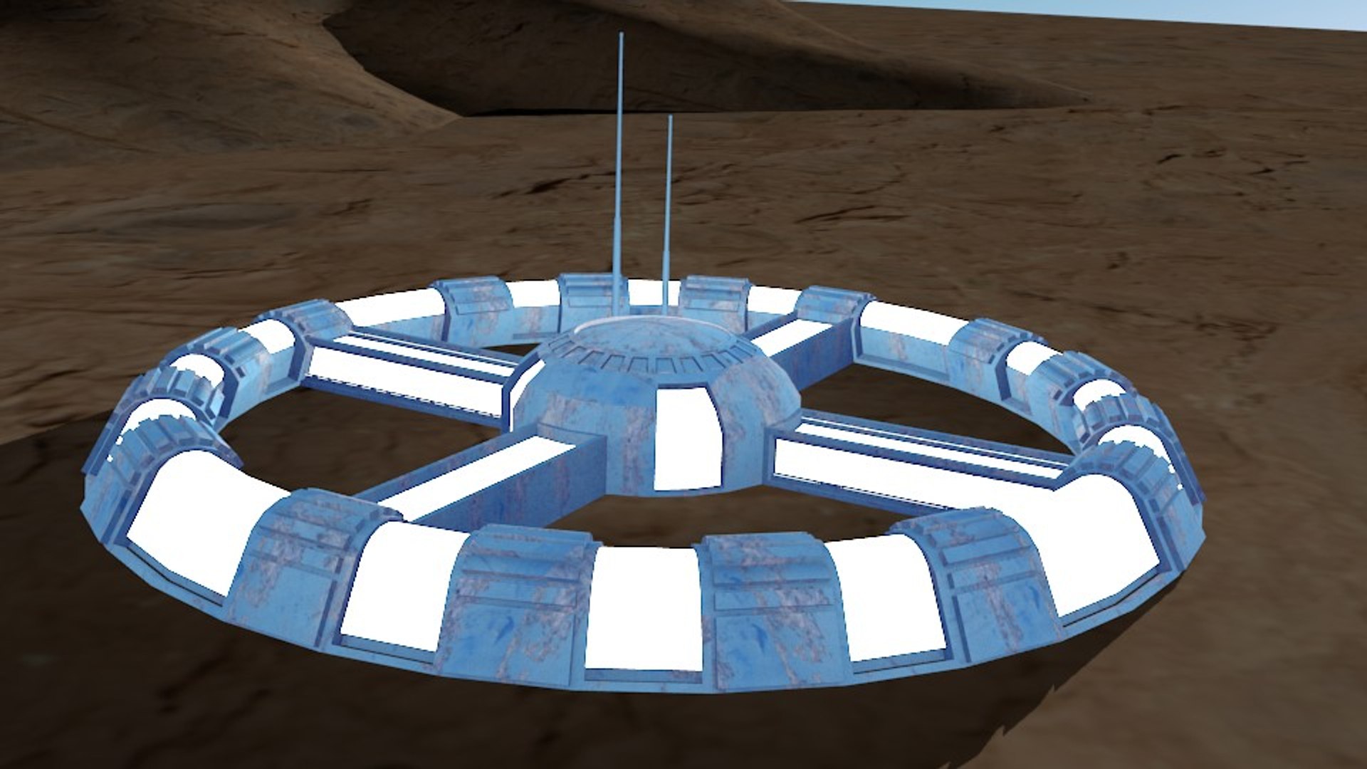 Space Base Model - TurboSquid 1191779