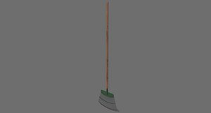 3d model of rake