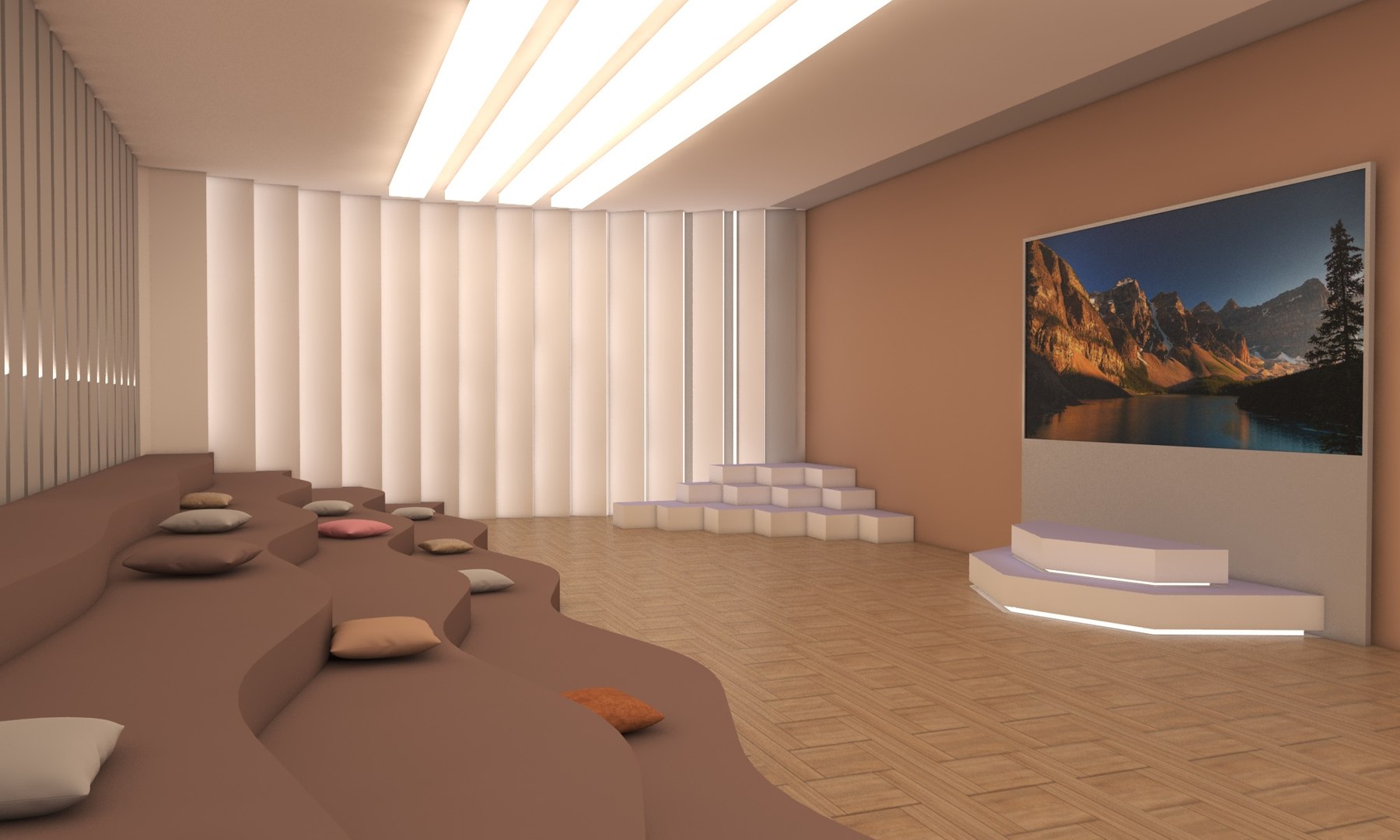 Hall 3D Model - TurboSquid 1982282