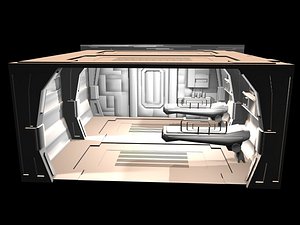 3d interiors sets zipped model