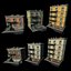 Customizable city building Low-poly Type04