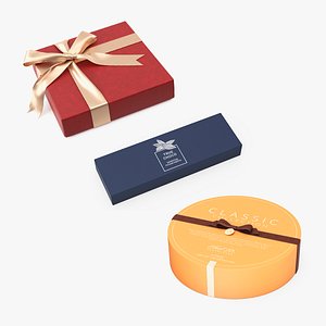Premium Chocolate Boxes Collection model
